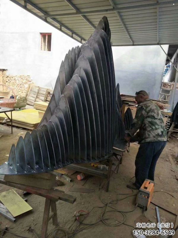 幾何假山雕塑，室外軟裝，景區假山雕塑供應商