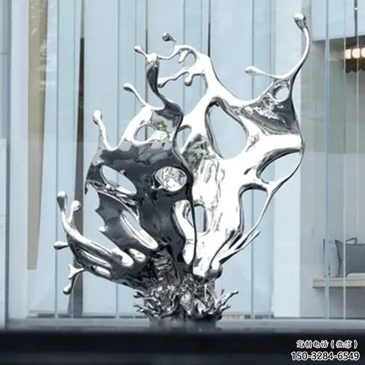 海浪紋雕塑常用，鋼管組合，不銹鋼海浪紋雕塑定價