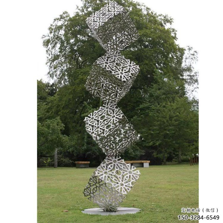 商業(yè)街積木雕塑