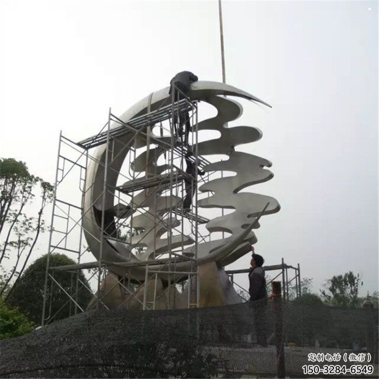 喜字雕塑觀賞型，標識雕塑，美陳不銹鋼喜字雕塑廠家