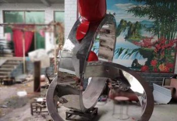 現代戒指環雕塑承接，歐式風格，現代戒指環雕塑精選