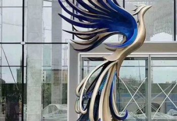 金屬孔雀雕塑批發，街頭藝術，公園不銹鋼孔雀雕塑展品