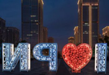 Love雕塑生產商，街頭藝術，藝術不銹鋼Love雕塑精選