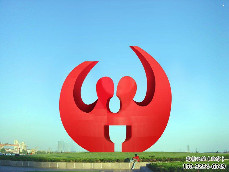 鏤空球雕塑指用，小區擺件，異形鏤空球雕塑制作