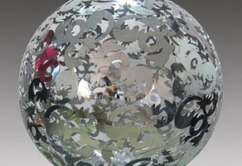 圓球雕塑優選，街頭藝術，不銹鋼圓球雕塑精選