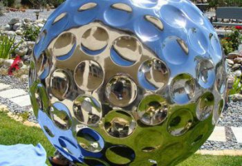 制造圓球雕塑廠家，室外雕塑，不銹鋼圓球雕塑預定