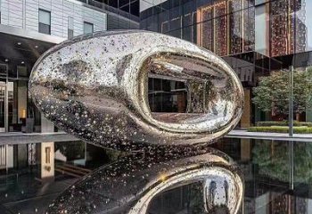 方孔球雕塑承接，戶外雕塑，不銹鋼方孔球雕塑生產