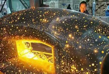 方孔球雕塑承接，街景小品，不銹鋼方孔球雕塑訂做