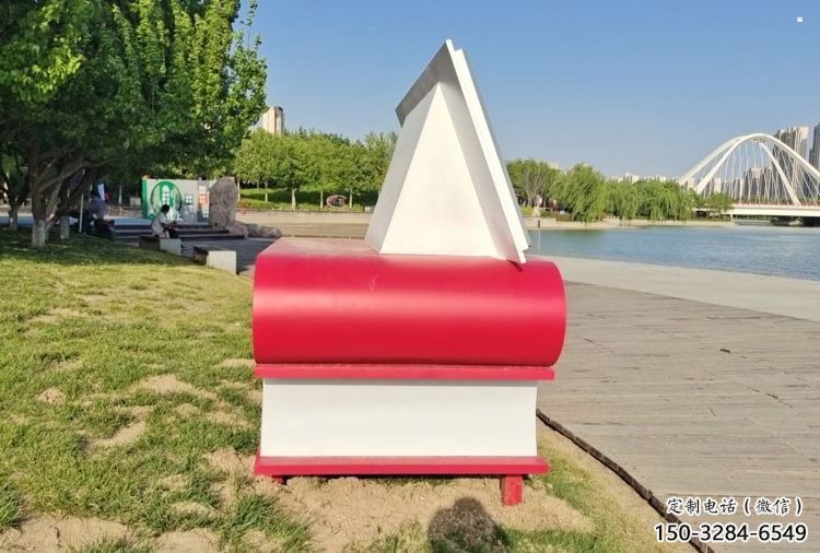 疊書雕塑供給，中式工藝，景觀不銹鋼疊書雕塑廠家