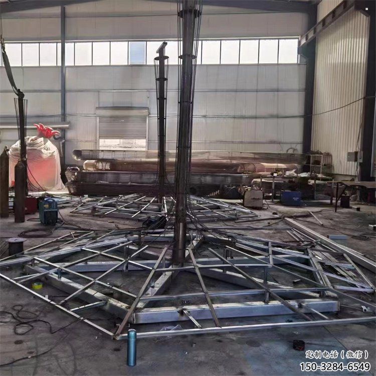 芭蕉葉雕塑選定，拉絲工藝，不銹鋼芭蕉葉雕塑預(yù)定