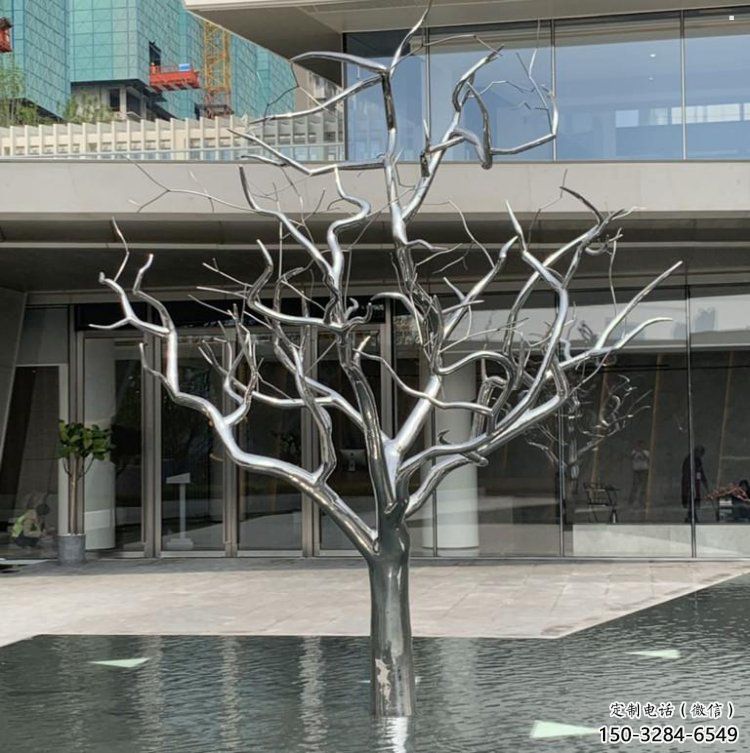 樹(shù)干雕塑供給，歐式風(fēng)格，不銹鋼樹(shù)干雕塑廠家