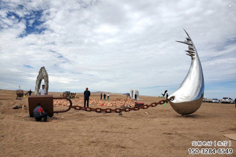 水滴雕塑服務(wù)商，景觀雕塑，鏡面水滴雕塑選定