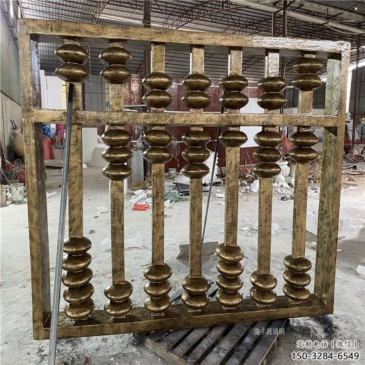 仿銅珠算雕塑通用，街道標識，戶外珠算雕塑承接