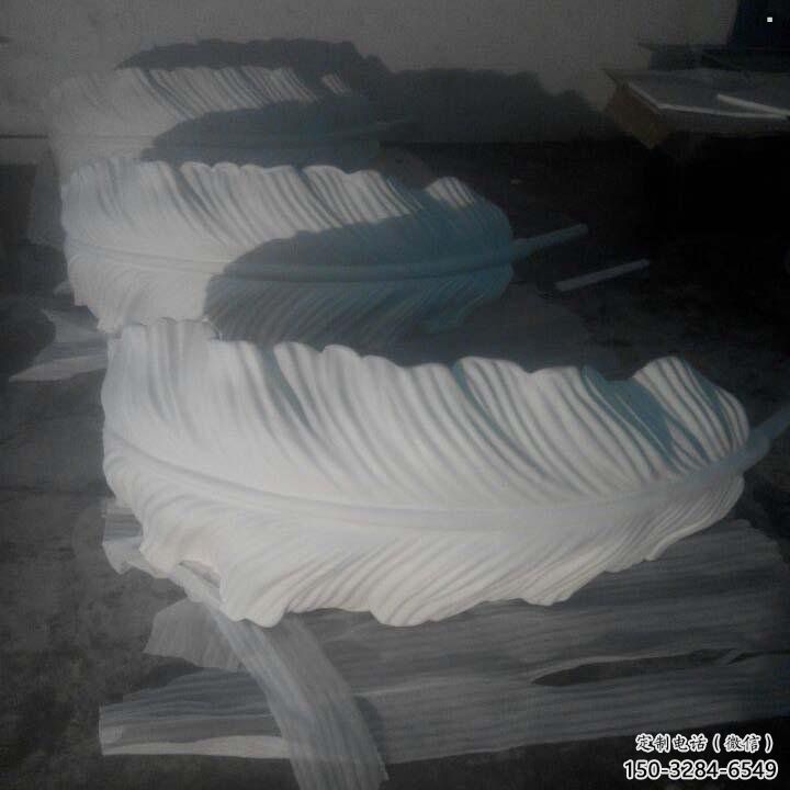 羽毛雕塑指用，景觀雕塑，玻璃鋼羽毛雕塑點(diǎn)擊