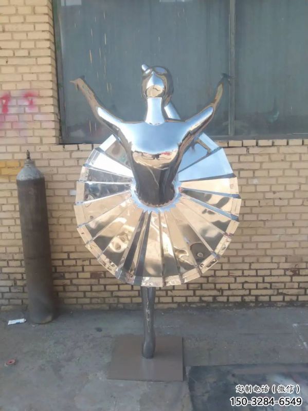 舞者雕塑制造商，美陳雕塑，小品圓環舞者雕塑訂做