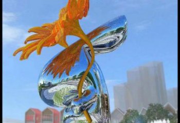 游樂場(chǎng)絲帶雕塑