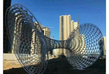 建筑花瓶雕塑制造商，城區(qū)小品，鏤空花瓶雕塑制作廠家