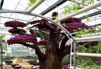 仿真樹雕塑預定，彩鋼制作，玻璃鋼仿真樹雕塑制作廠家