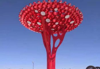 大型樹干雕塑公司，花園小品，不銹鋼樹干雕塑常用