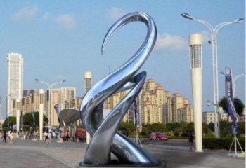 樹芽雕塑優選，美陳雕塑，不銹鋼樹芽雕塑精品