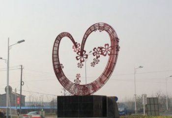 公園愛(ài)心雕塑