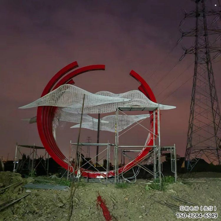 云朵雕塑，仿古景觀雕塑，仿古擺件