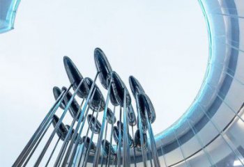 不銹鋼祥云雕塑承接，城市裝飾，大型祥云雕塑公司生產(chǎn)商