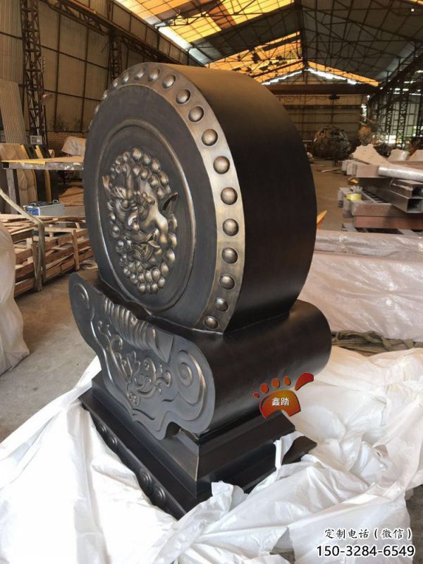 抱箍雕塑定制制造，歐式風(fēng)格，銅抱箍雕塑供給