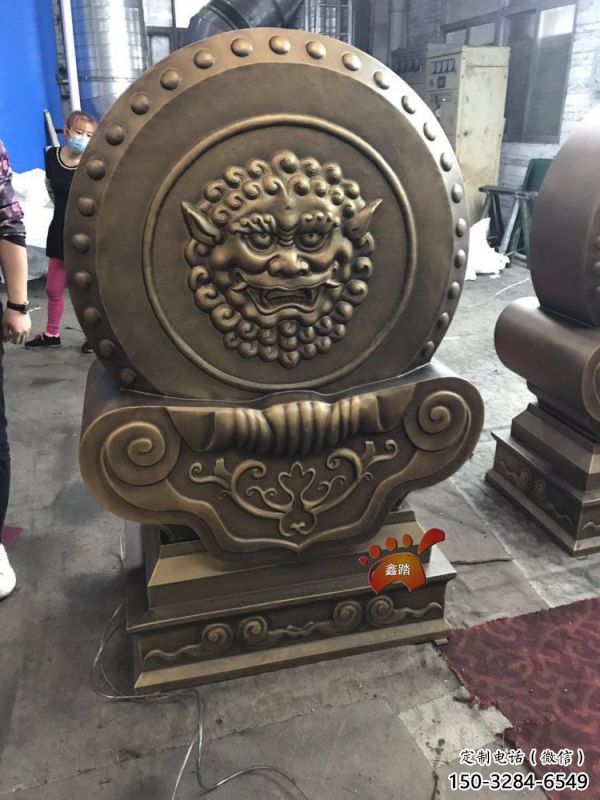 抱箍雕塑制造商，城區小品，銅抱箍雕塑制作定制
