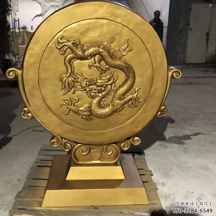 住宅小區(qū)大鼓雕塑