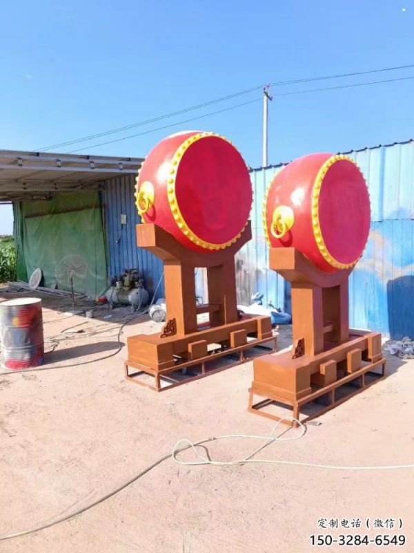 景觀戰(zhàn)鼓雕塑