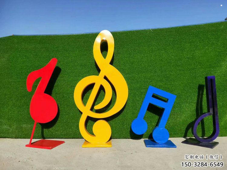 房地產(chǎn)音符雕塑