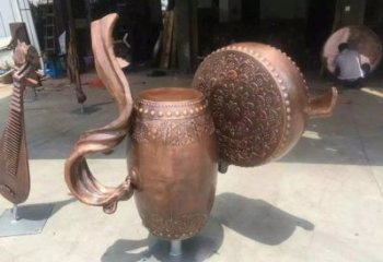 銅鼓雕塑專供，美陳雕塑，社區(qū)銅鼓雕塑預(yù)定