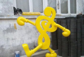 鋼音樂符號雕塑精選，露天雕塑，景觀音樂符號雕塑制作