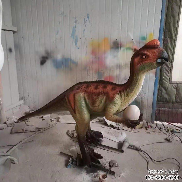宿州抽象恐龍雕塑制造，動物雕塑，玻璃鋼恐龍雕塑展品