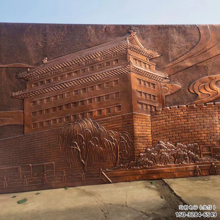 蘭州藝術(shù)浮雕精選，街道標(biāo)識，景觀鍛銅浮雕指用