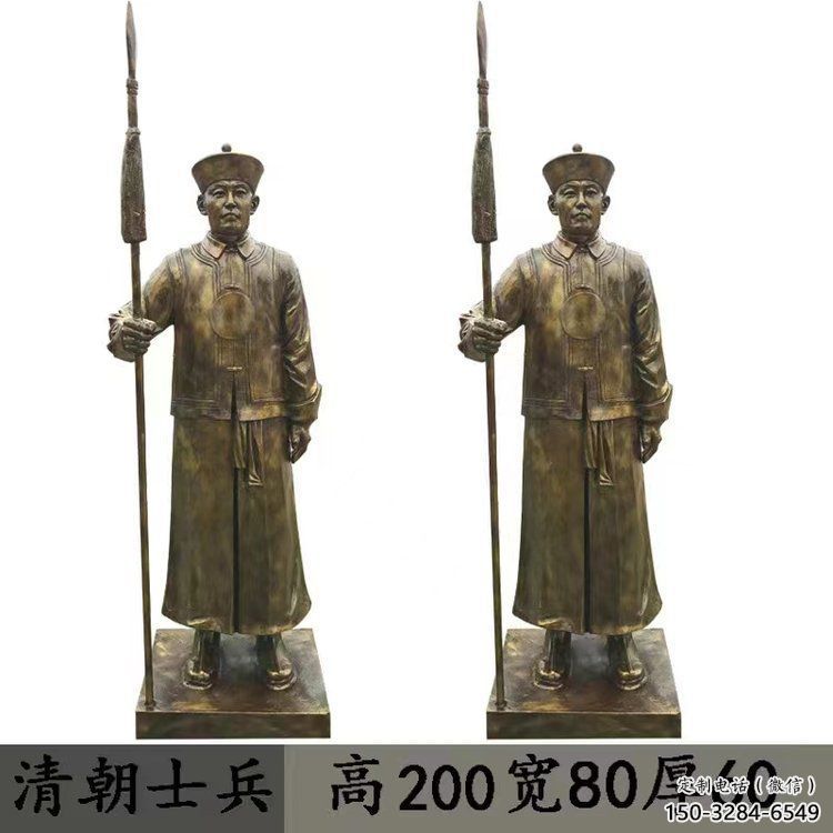 慶陽(yáng)庭院武士雕塑