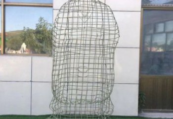 福州鏤空孔子雕塑訂做，景區雕塑，鐵藝古代人物雕塑定價