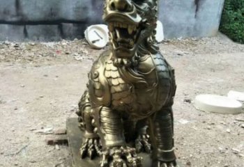 北海校園麒麟雕塑，拉絲海洋雕塑，卡通主題