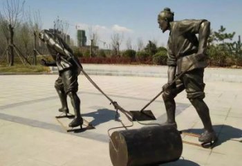 防城港民俗農夫雕塑