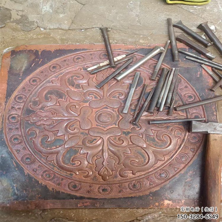 遵義花卉浮雕精品，鍛銅構件，別墅花卉浮雕廠家