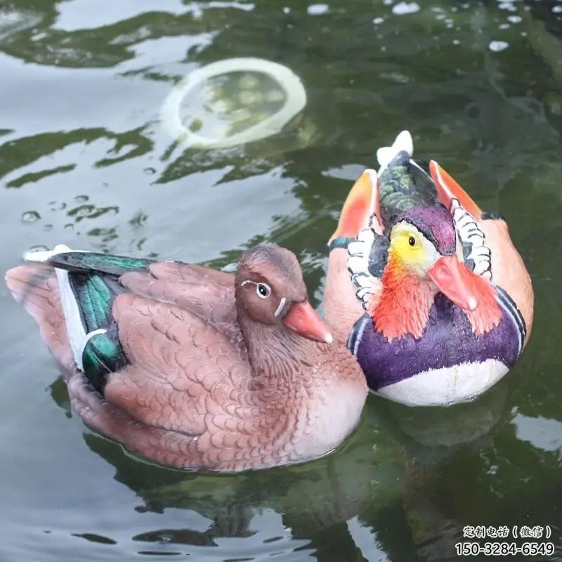 瓊海園林鴛鴦雕塑