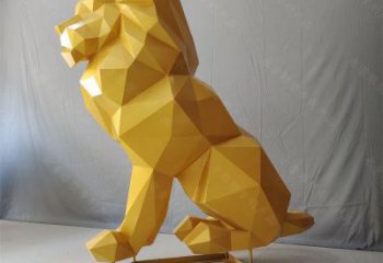 六盤水獅子雕塑服務(wù)商，動物雕塑，不銹鋼獅子雕塑制作