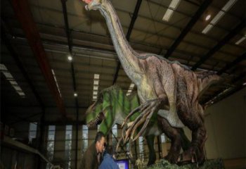 臨高戶外恐龍雕塑通用，多彩藝術，景觀玻璃鋼恐龍雕塑供應