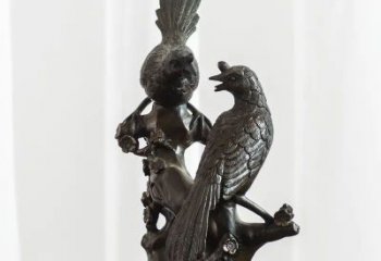 邢臺(tái)園林喜鵲雕塑