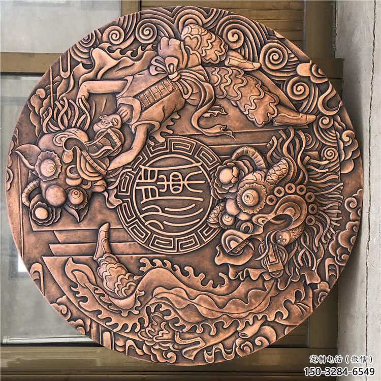 哈爾濱戶外浮雕供求，村標概念，鍛銅浮雕制作廠家