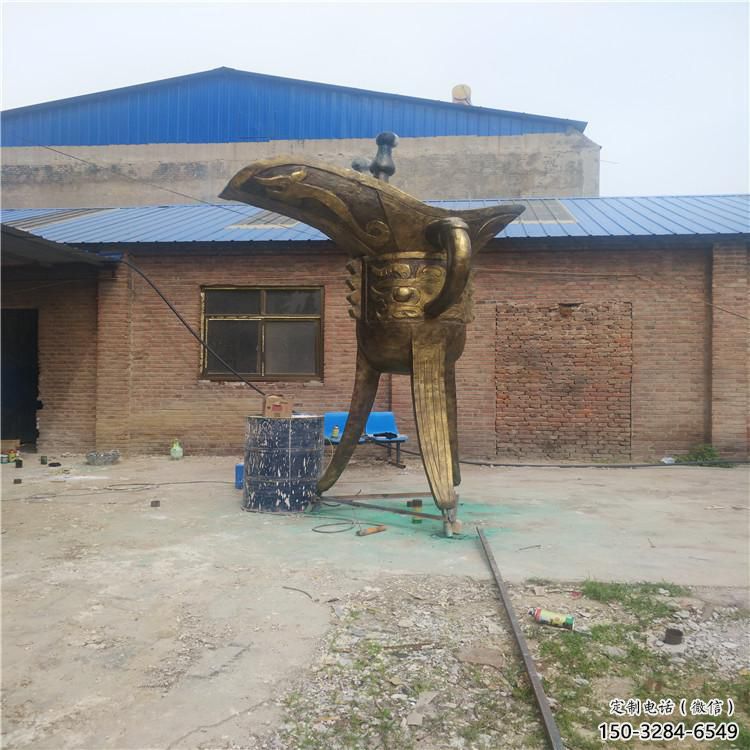 綏化公園酒杯雕塑