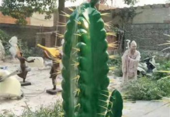 德惠庭院仙人球雕塑