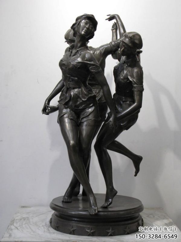 和林格爾住宅小區跳舞雕塑