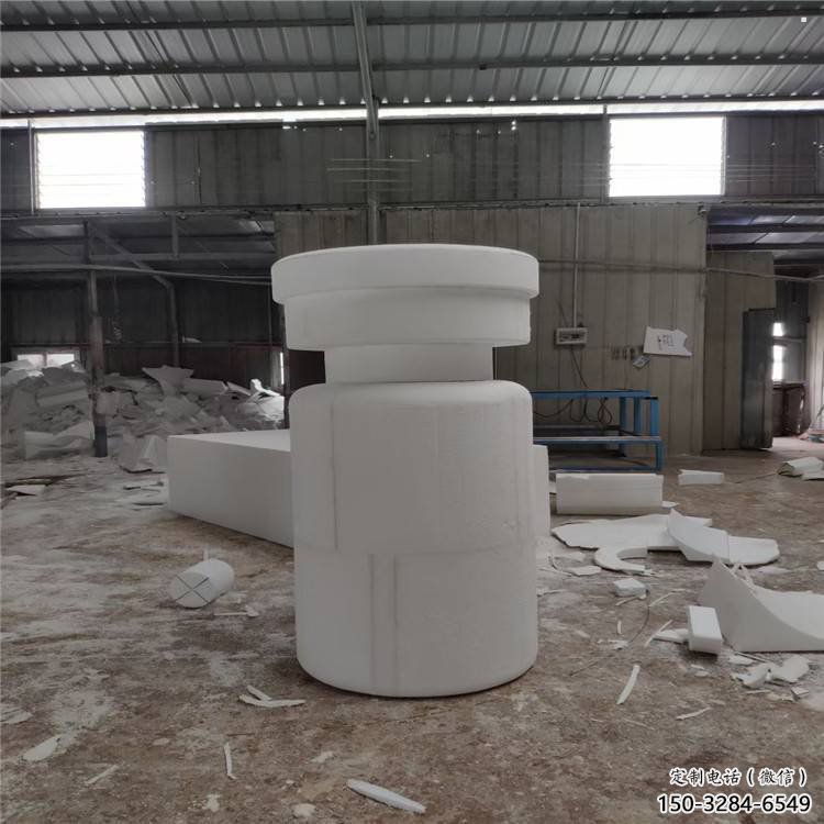 海原仿真藥瓶雕塑，美陳藝術(shù)類，玻璃鋼藥瓶子雕塑廠家